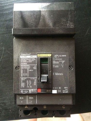 Square D PowerPact Breaker HJ 060 HJA36020
