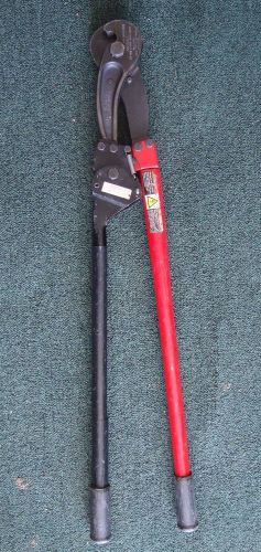 H.K. PORTER 8690TN RATCHET TYPE HAND CABLE CUTTER 3/4&#034;CAPACITY