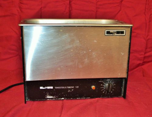L&amp;r t-21 ultrasonic cleaner bath quantrex - parts or jewelry 11.5 x 6 x 6&#034; &amp;s for sale
