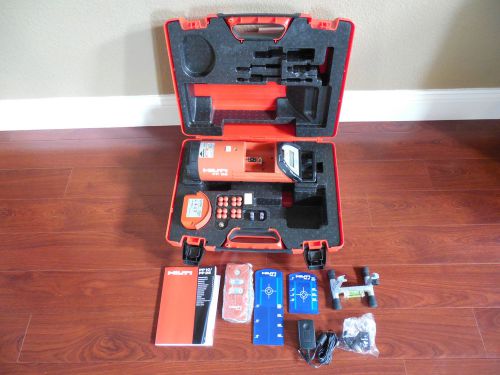 HILTI PP25 Green Beam Pipe Laser PP11 Sewer Laser Spectra Topcon TP-L4G