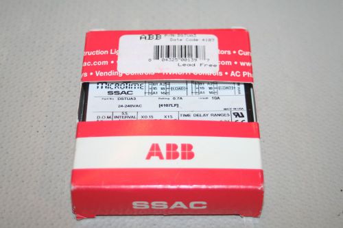 Abb ssac dstua3 universal timer switch module adjustable new for sale