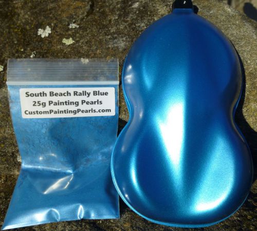 South Beach Rally Blue Pearl Pigment Plasti Dip Clear Gloss Gallon Spray Can HOK