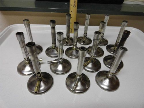 Anderson &amp; Forrester Adjustable Lab Bunsen Burners Laboratory Gas QTY-1    AA45
