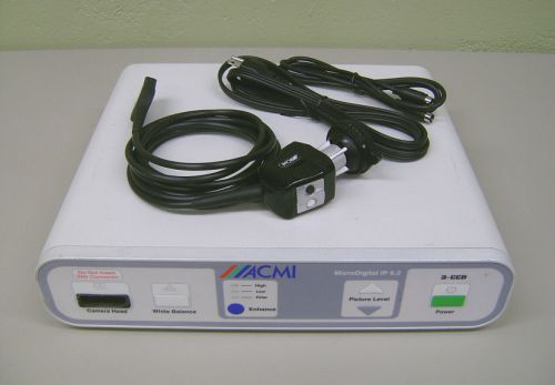 Circon ACMI Microdigital IP 6.2 3CCD Camera System
