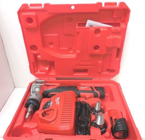 Milwaukee 2432-22 12 volt cordless m12 propex expansion tool kit for sale