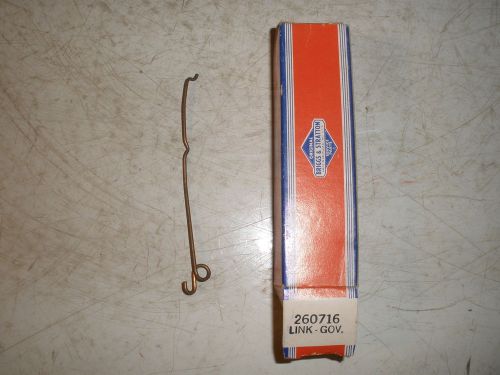 Vintage Nos Briggs &amp; Stratton Governer Link 260716 Gas Engine Mower Tiller