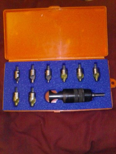 Countersink 9pcs. browntool aviation tools most peices are new for sale