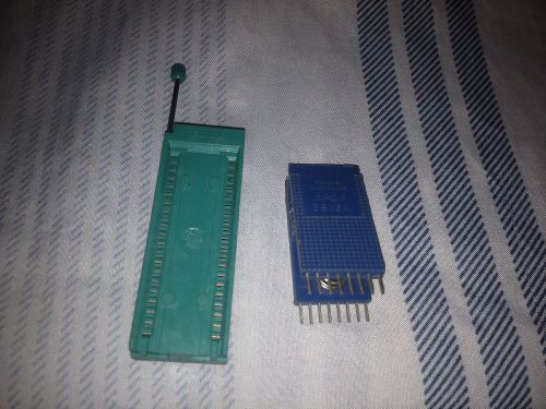 Textools Test Socket - 40 pins and Pomona Dip Clip 3196A, 16 pins - VGC