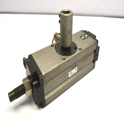 Smc cdra1lsv50-190-a53 rack &amp; pinion rotary actuator w/(2) d-a53 auto switches for sale