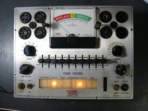 EICO model 625 tube tester; updated, calibrated, and works great!