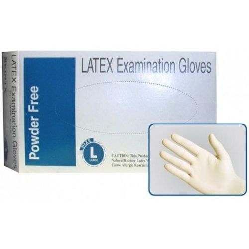 LATEX Examination Gloves by Skintx XS X-small Powder Free 100 pieces