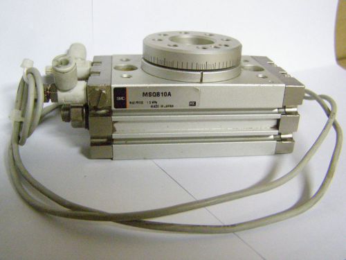 USED MSQB10A SMC PNEUMATIC ROTARY ACTUATOR