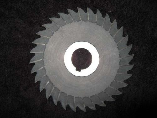 5 inch cutting or slitting saw blade for metal working with one inch hole