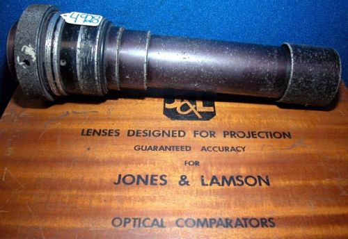 Jones and Lamson 20X Optical Comparator Lens: (Inv.4928)