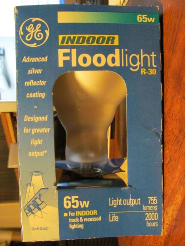 Ge indoor miser floodlight r30  3 3/4&#034; diameter 65 watts 755 lumens 120 v for sale