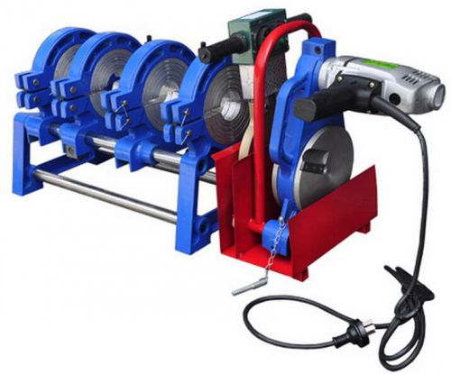 110V four clamps manual PE/PP/PB/PVDF/HDPE butt fusion welding machine Welder