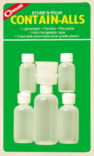 Coghlans store and pour contain-alls plastic containers for sale