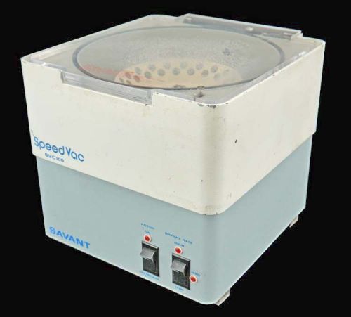 Savant svc100d speedvac 40-slot rotor concentrator evaporator heated centrifuge for sale