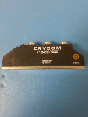 F1842RD600 MODULE DIODE 40A 240VAC CRYDOM SOLID STATE SWITCHING PRODUCT