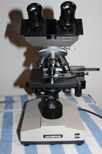 Olympus CH Binocular Microscope