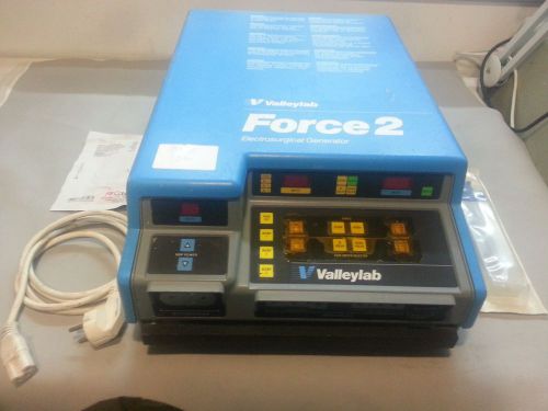 ValleyLab Electrosurgical Model FORCE 2  Great Working and Cosmetic Condition