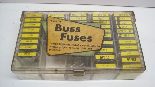 Bussmann Assortment of Vintage BUSS Fuse for Electronics  40 containers of fuses