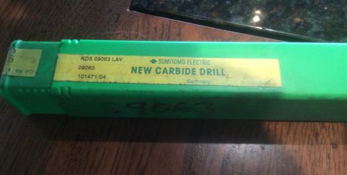 Carbide Drill KDS 09063 LAV (29/32&#034;)