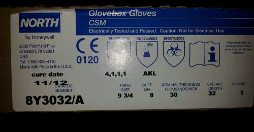 North Safety 8Y3032/A Gloves Size 9-3/4