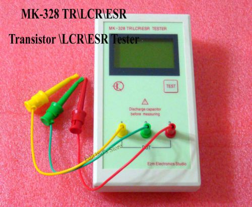 Mk-328 transistor tester capacitor esr inductance resistor meter lcr npn pnp mos for sale