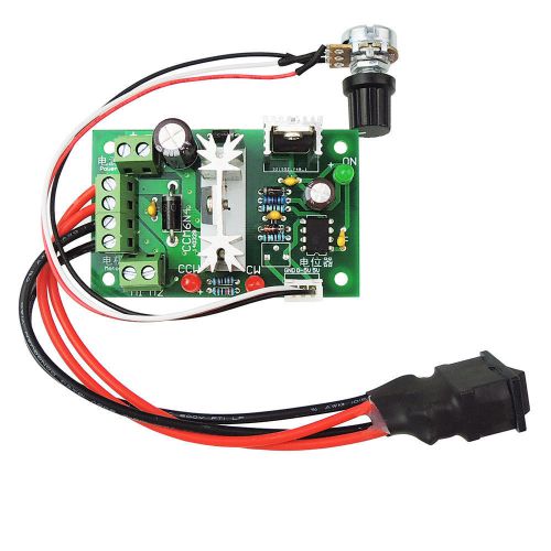 6v 12v 24v pwm dc motor speed controller reversible switch adjustable governor for sale