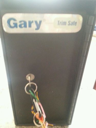 Gary Theft-Resistant Compact Cash Trim Safe, Black --
