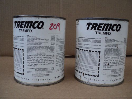 TREMCO TREMFIX COAL TAR ROOFING PATCH REPAIR 1 QT. QUART