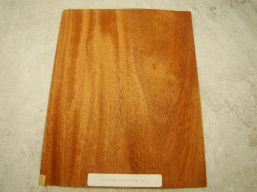 African Mahogany 8&#034; x 10&#034;  Veneer Wood - Inlay Knives-Jewlery Boxes-Crafts #42