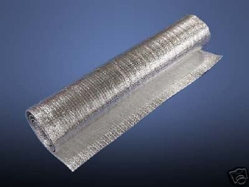 4ft x 4ft Low-E Reflective SOLID Foam Core Insulation Pipe HVAC Duct Wrap