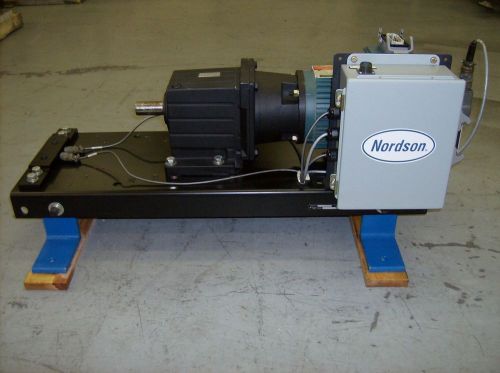 NORDSON PUMP AB MOTOR with GEARBOX and END-CODER