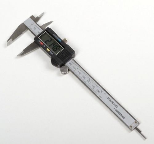 6&#034; digital vernier caliper micrometer frac/mm/sae precision measurement tools for sale