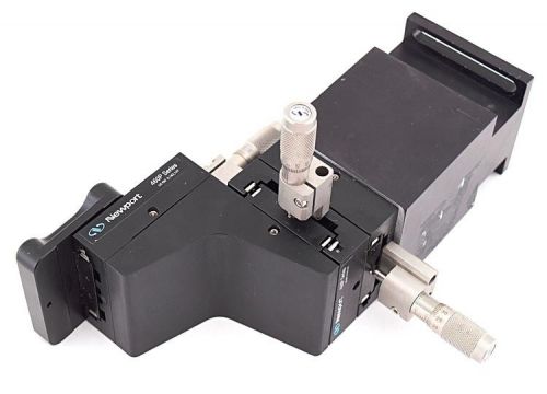 Newport 460p-xyz-05 peg joining linear translation stage w/sm-13 micrometer 13mm for sale