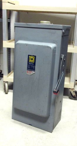 Square D Non-Fusible  200A, 600V, Nema 3  Safety Switch Cat# HU364-RB... DS-530