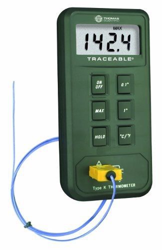 Thomas traceable digital thermometer, with recorder output, -50 to 1999 degree f for sale
