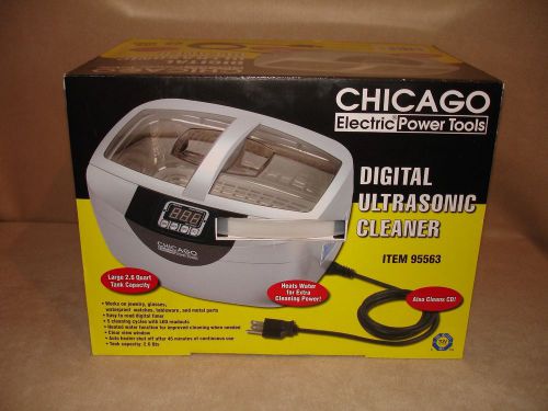 Digital Ultra sonic Cleaner Chicago Electric Power Tools