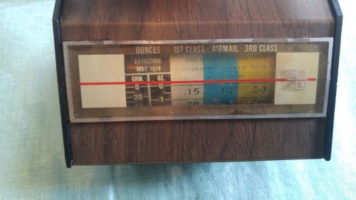 Vintage Park Sherman Mailing Postal Scale, Dated: May 1978 - Used