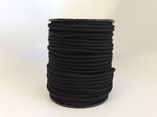 DiamondGrip Shock Cord 1/4&#034; - Black - 300 Feet