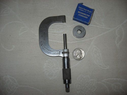 Brown &amp; Sharpe Micrometer Caliper