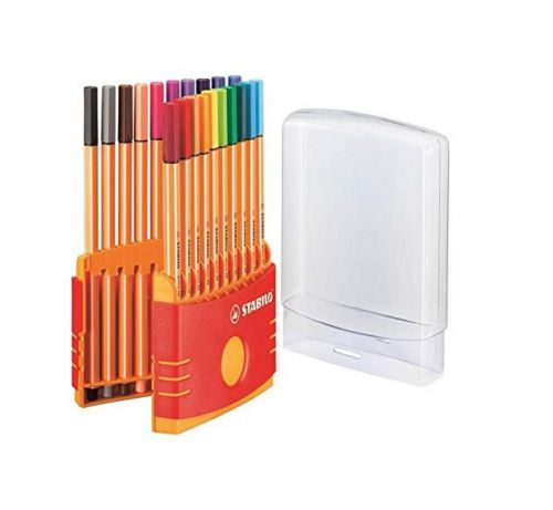 Stabilo Point 88 Pen Sets color parade adjustable set set of 20 Fine-Line Pens
