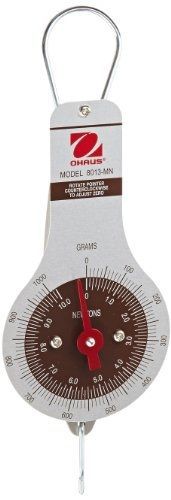 Ohaus 8013-MN Dial Type Spring Mechanical Scale, 1000g/10N Capacity, 10g/0.2N