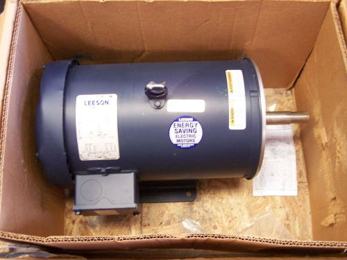 Leeson 7.5 HP 3,480 RPM Electric Pump Motor 132027.00 / C184T34FK31A New