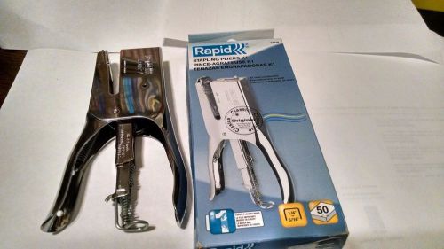 Rapid K1 Classic Pliers Stapler - Staple up to 50 sheets of paper