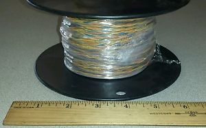 ( 138 FT Spool ) Mil-Spec M27500-20MW3U00 20Awg Twisted Cable Wire 3/C-19/C 600V