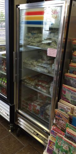 True T23F With Glass Tempered Door Freezer Amazing Condition