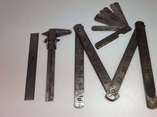 Vintage Machinist/Toolmaker/Metalworker Measuring Devices
